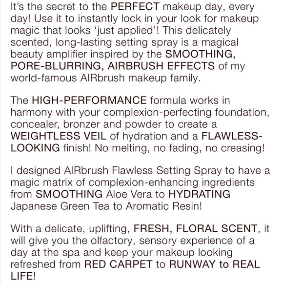 Charlotte Tilbury Airbrush Flawless Setting Spray, 100ml, 2 Entries to Win Coach - Picture 8 of 9